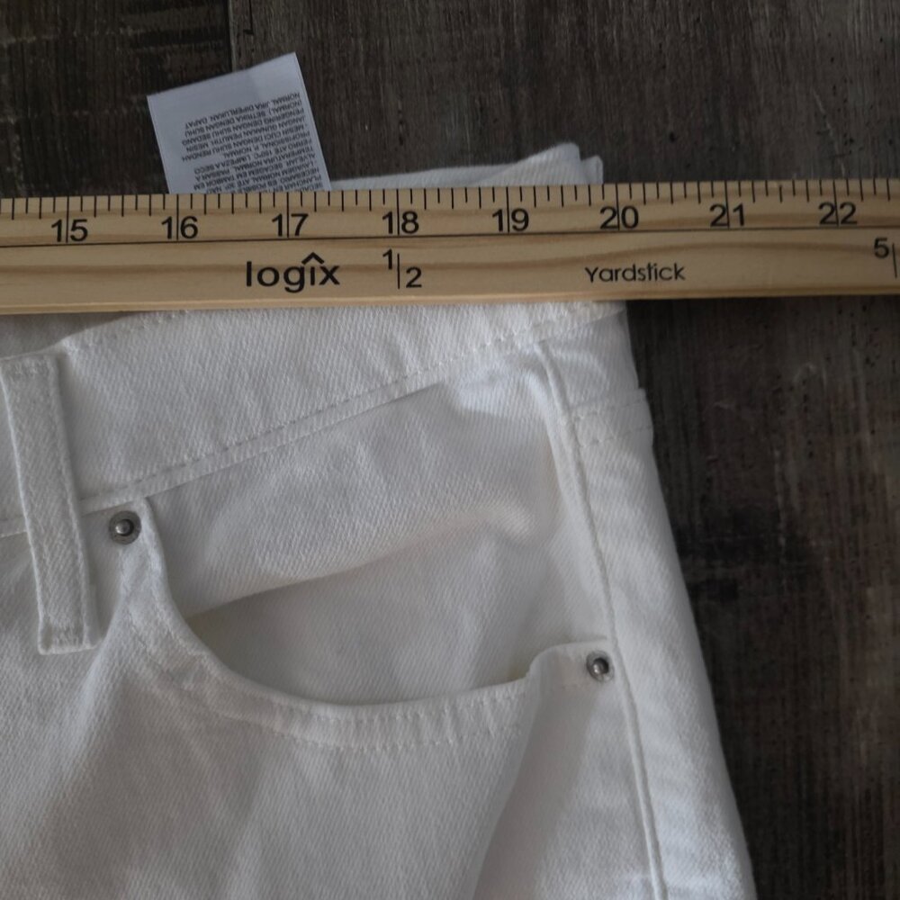 Levi's White Women's 721 High-rise Skinny Jeans 20W M - Picture 8 of 10